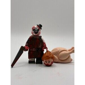 Custom Thanksgiving Art the Clown LEGO Compatible Minifigure Terrifier Horror